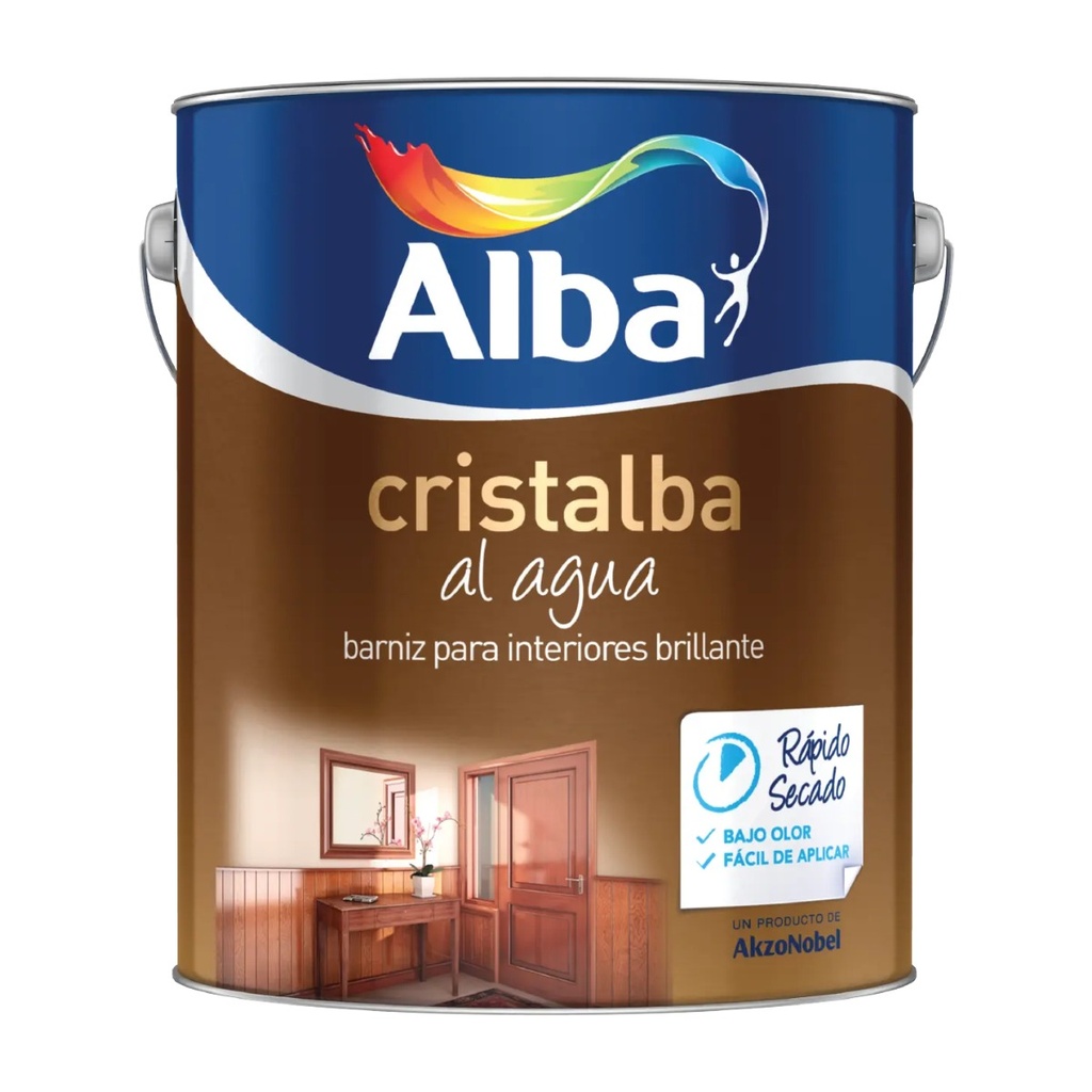 Barniz Al Agua Cristalba Alba
