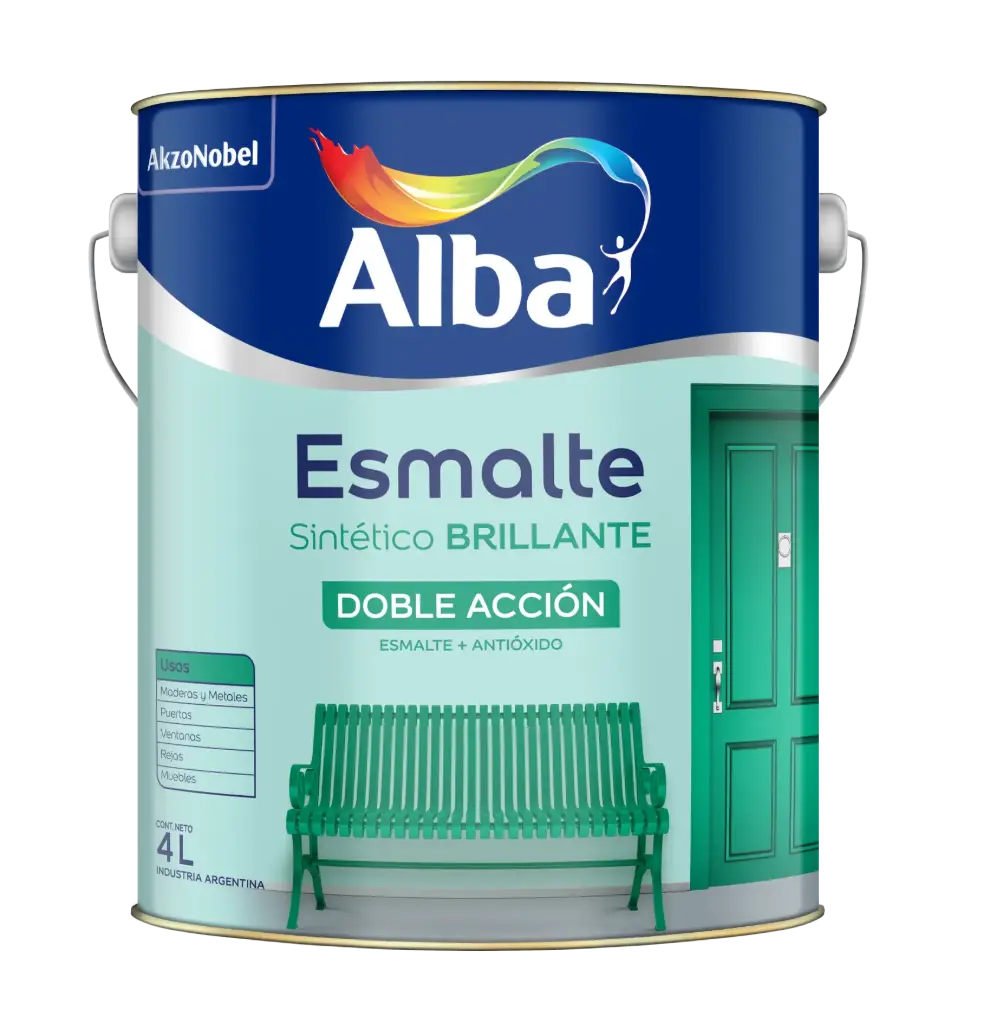 Esmalte Brillante Doble Accion Standar Alba