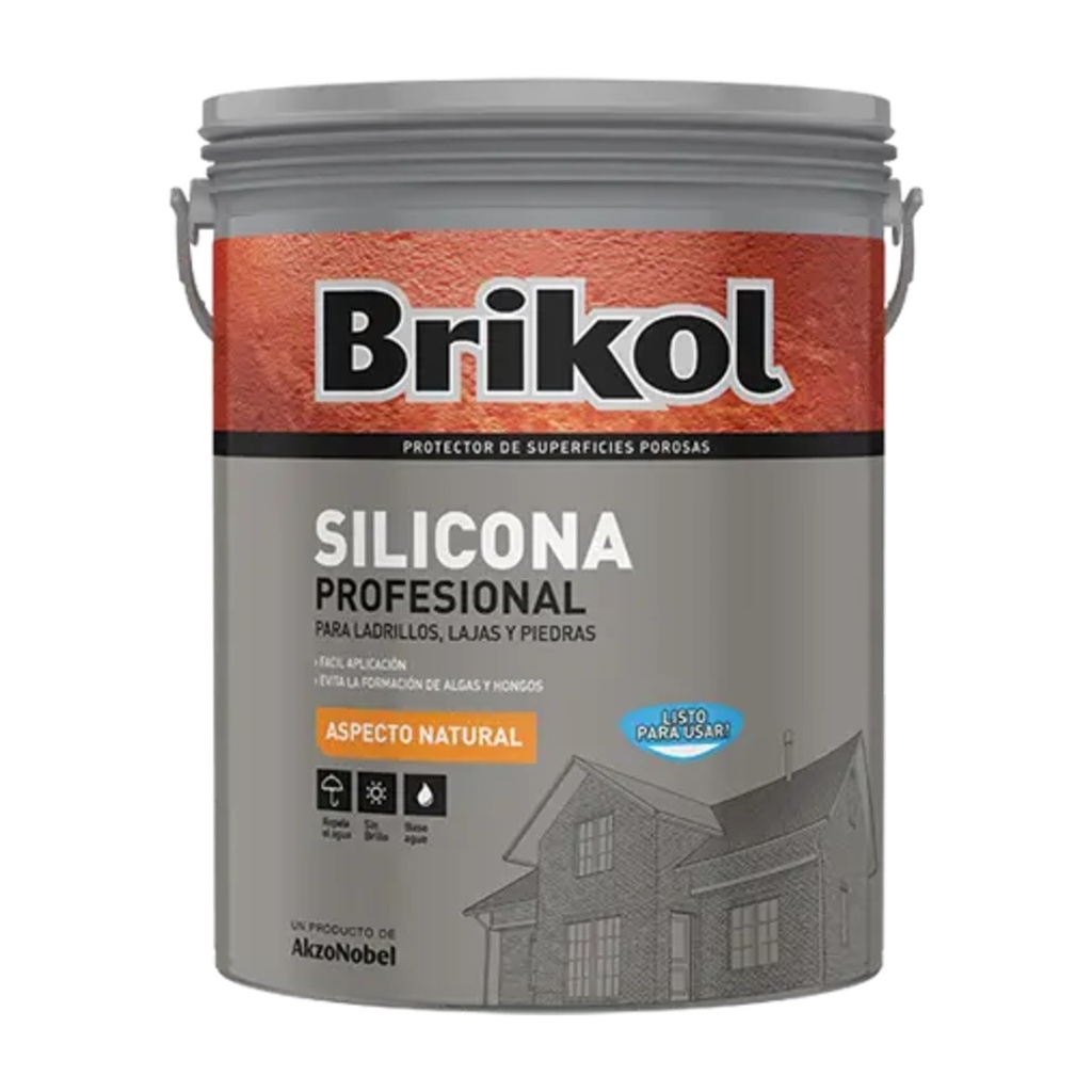 Impermeabilizante Ladrillos Brikol Silicona Profesional