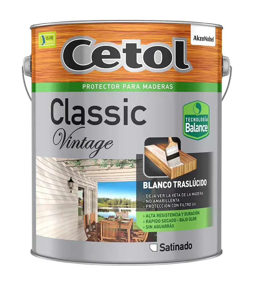Impregnante Maderas Cetol Classic Vintage Satinado