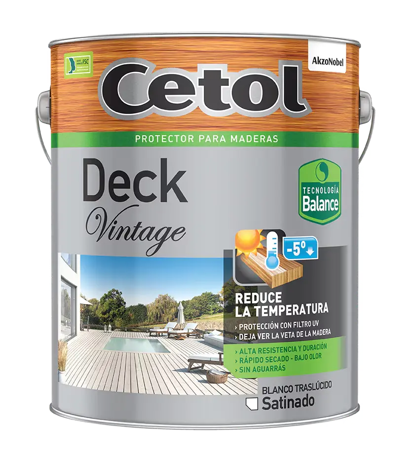 Impregnante Maderas Cetol Deck Vintage Satinado
