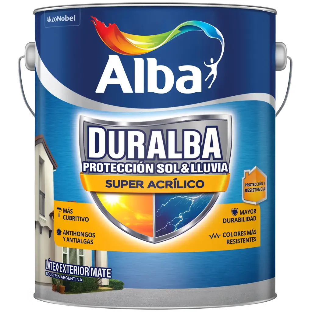 Latex Exterior Duralba Acrilico Alba