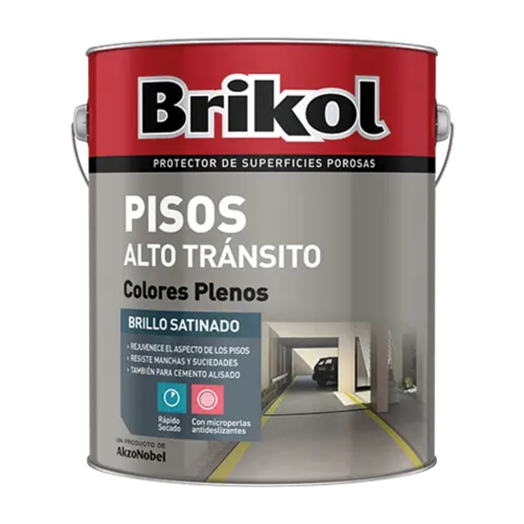 Pintura Para Pisos Alto Transito Brikol