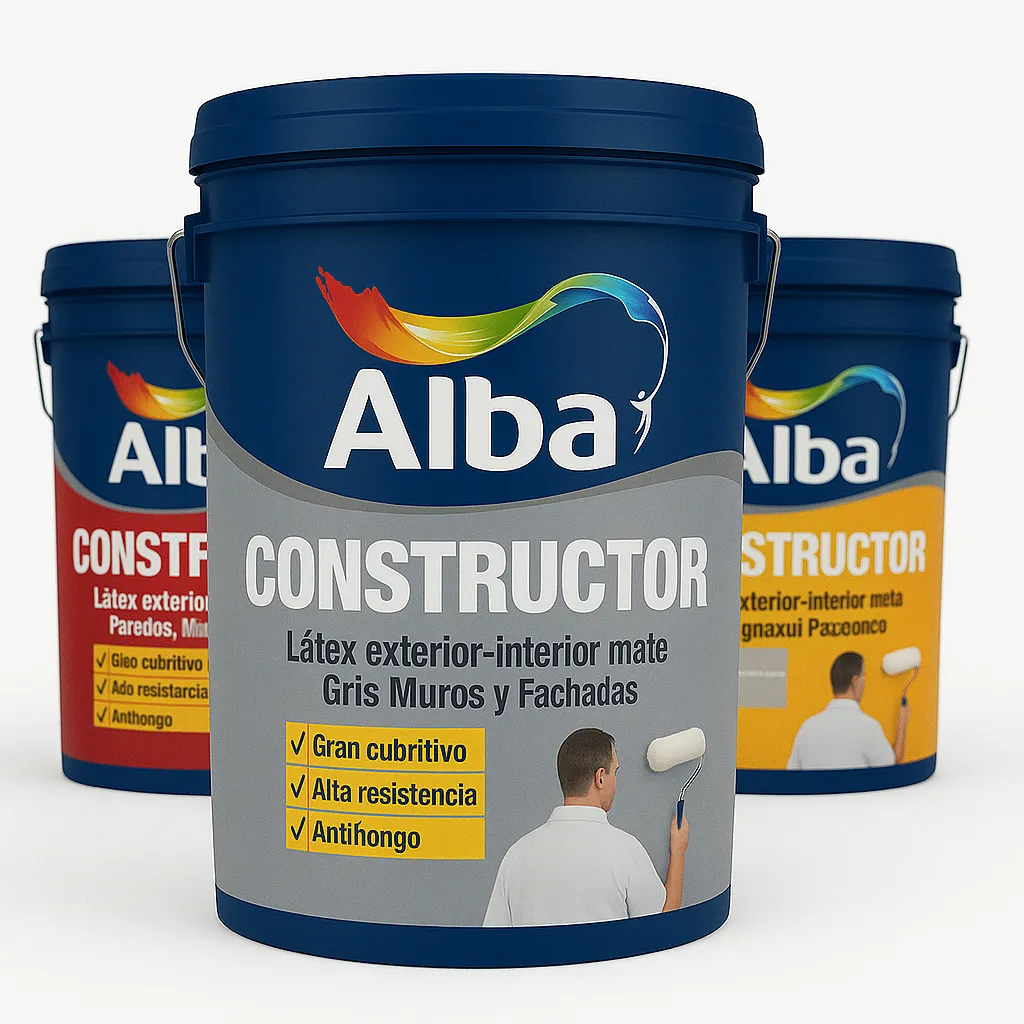 Látex Interior/Exterior Constructor Colores Alba