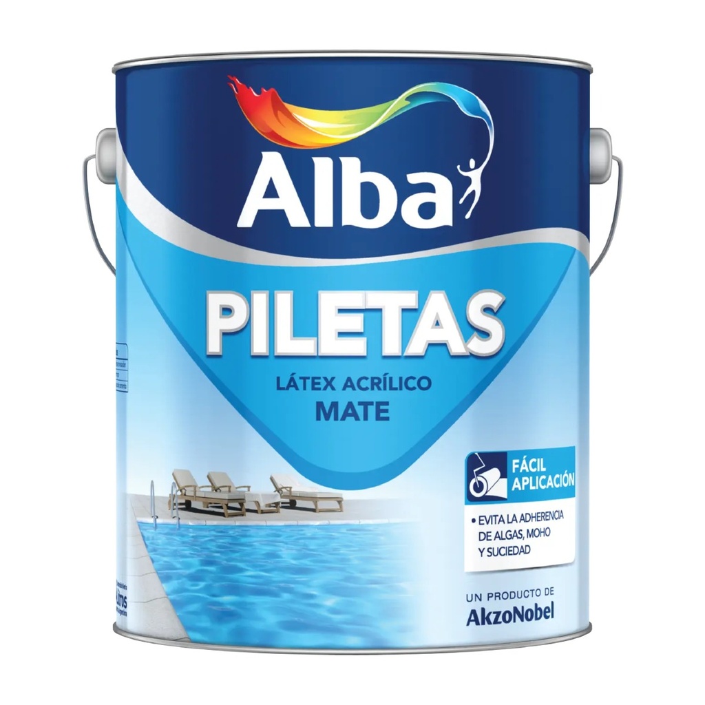 Pintura Piletas Acrilico Alba