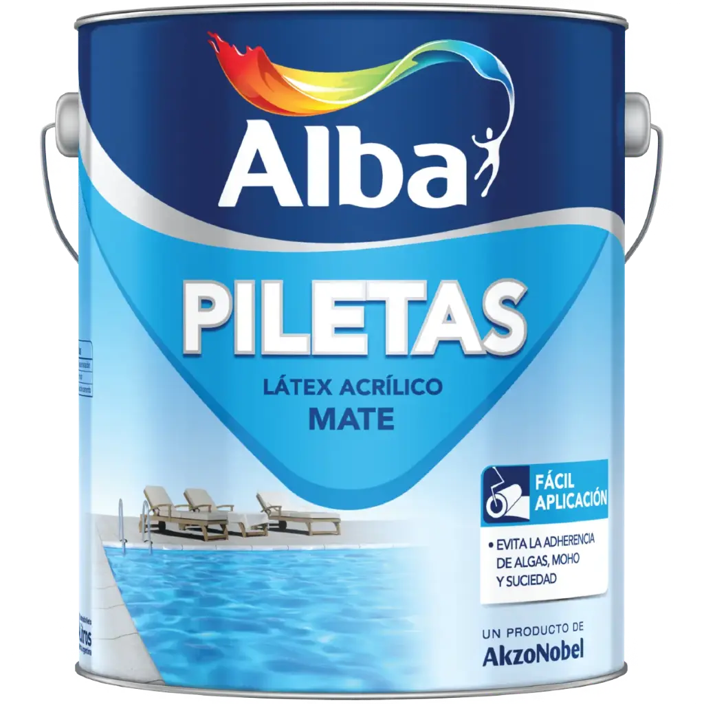 Pintura Piletas Acrilico Alba