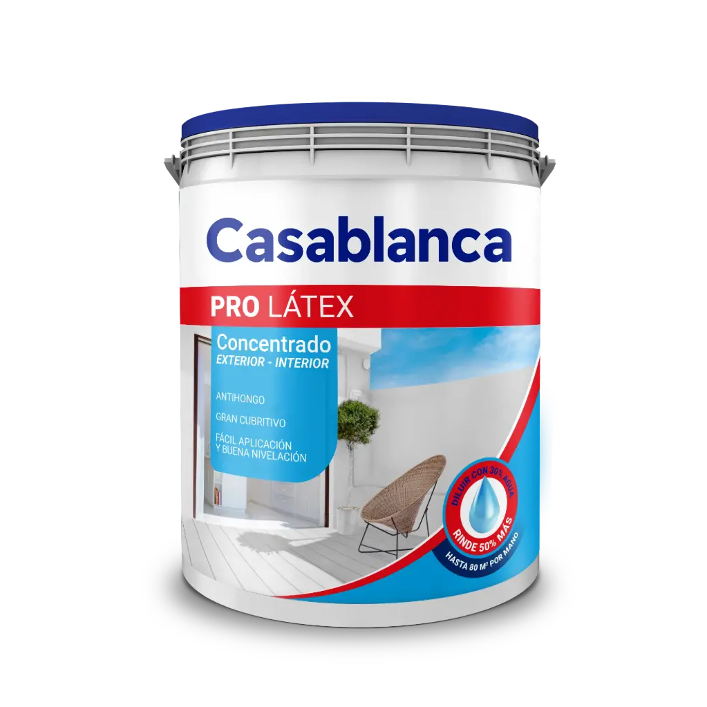 Latex Pro Concentrado Interior/Exterior Casablanca