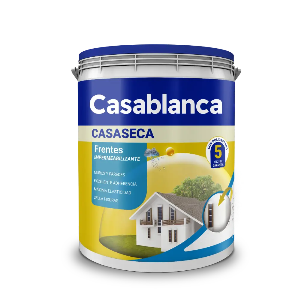 Impermeabilizante Casaseca Frentes Poliur. Casablanca
