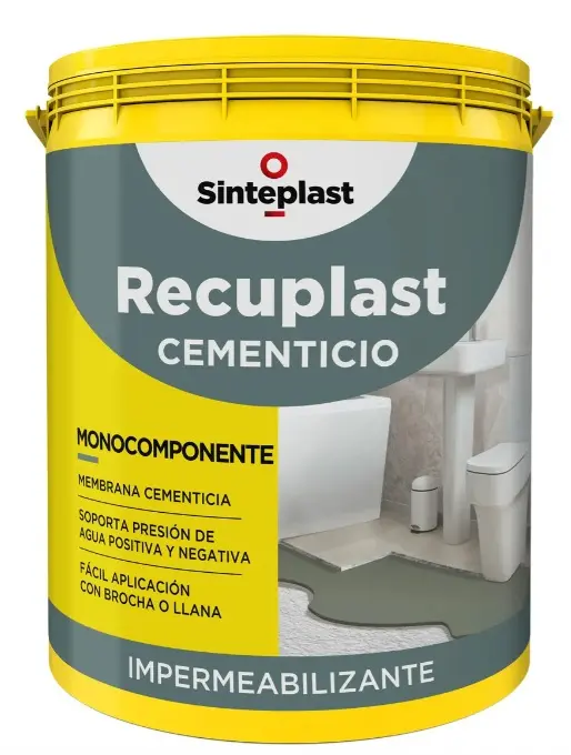Membrana Cementicia Monocomponente  Recuplast