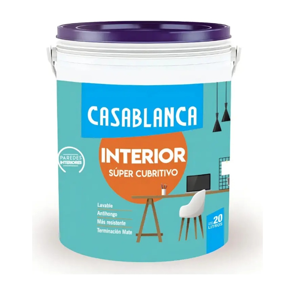 Latex Interior Super Cubritivo Casablanca