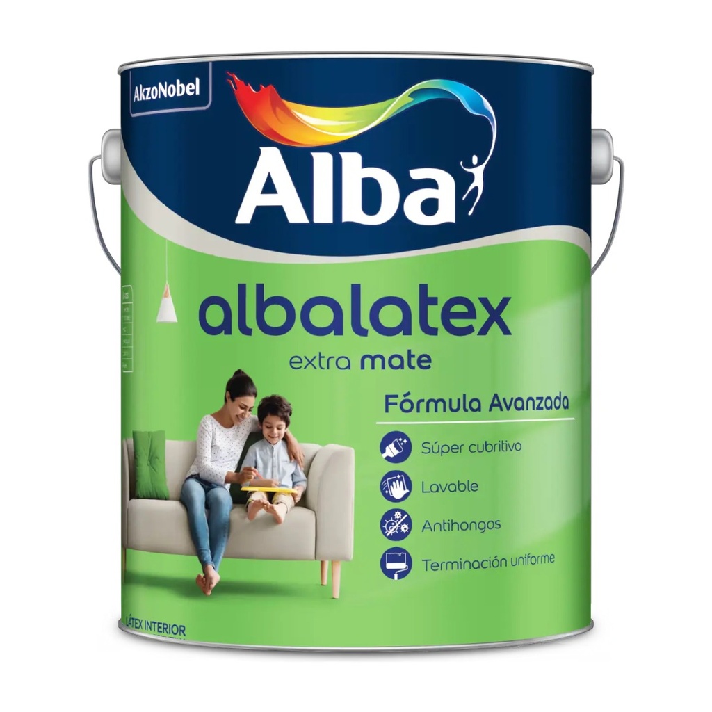 Combo Albalatex 20 + Rodillo + Pincel 10