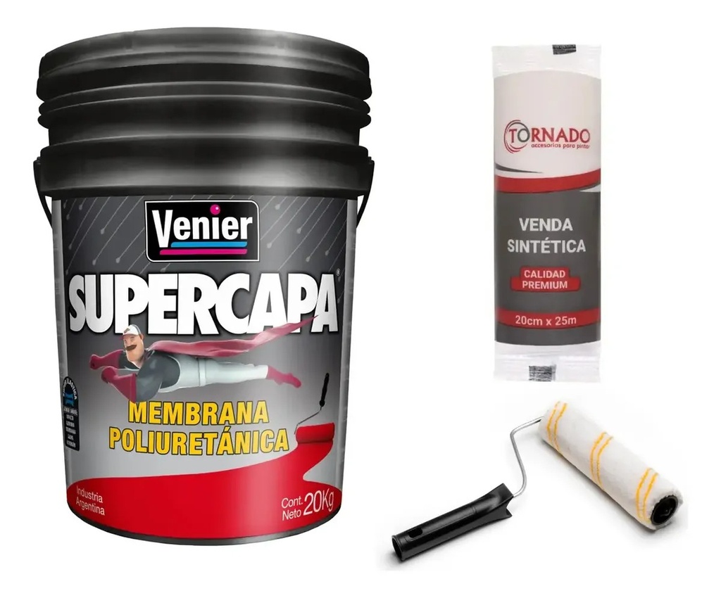 Combo Supercapa Verde 20+ Venda + Rodillo