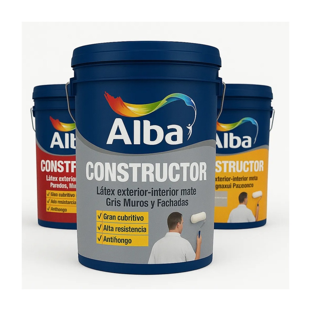 Combo Constructor Beige 4 +Pincel 10