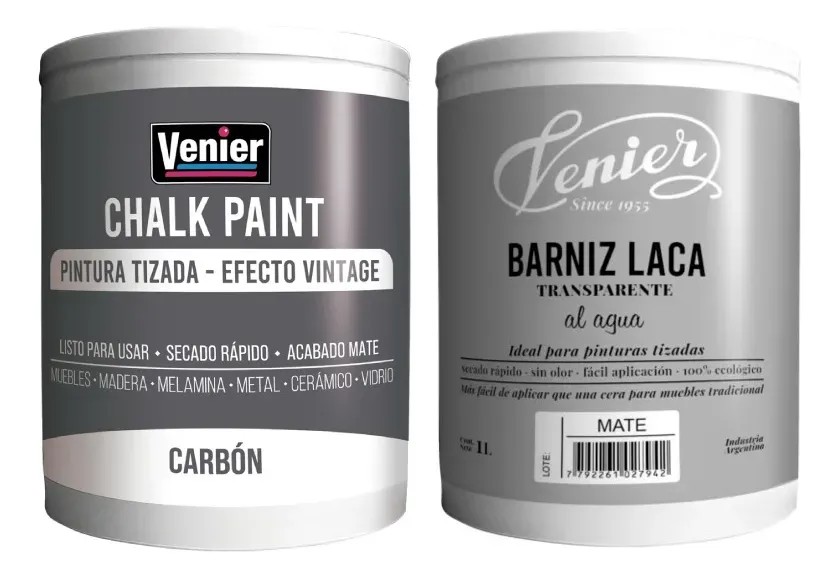 Combo Venier Chalk CA + Laca Mate