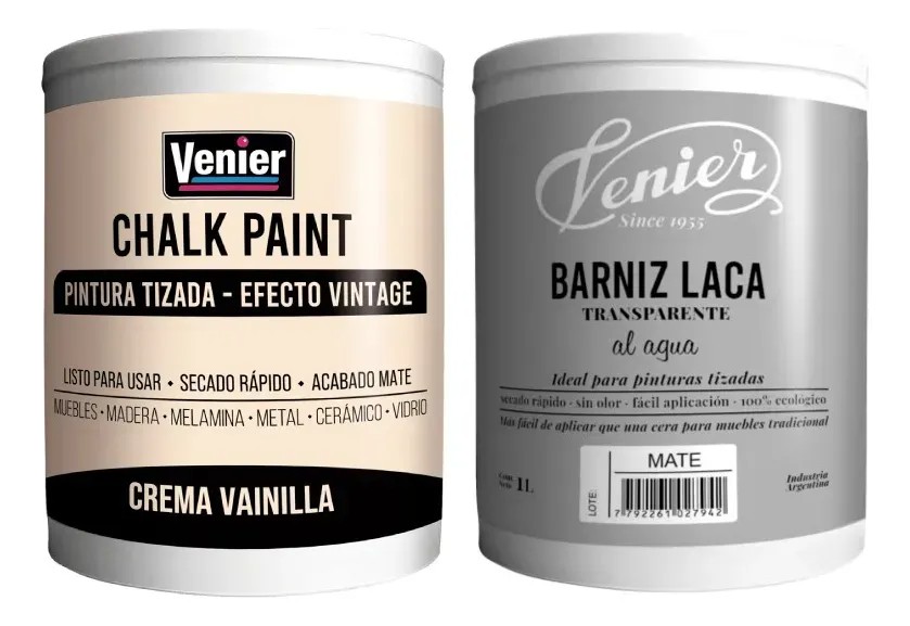 Combo Venier Chalk CR + Laca Mate