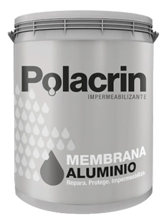 Membrana En Pasta Impermeabilizante Aluminizada Polacrin