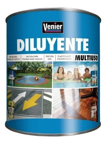 Diluyente Multiuso (Pileta Caucho Y Plastico / Vial ) Venier