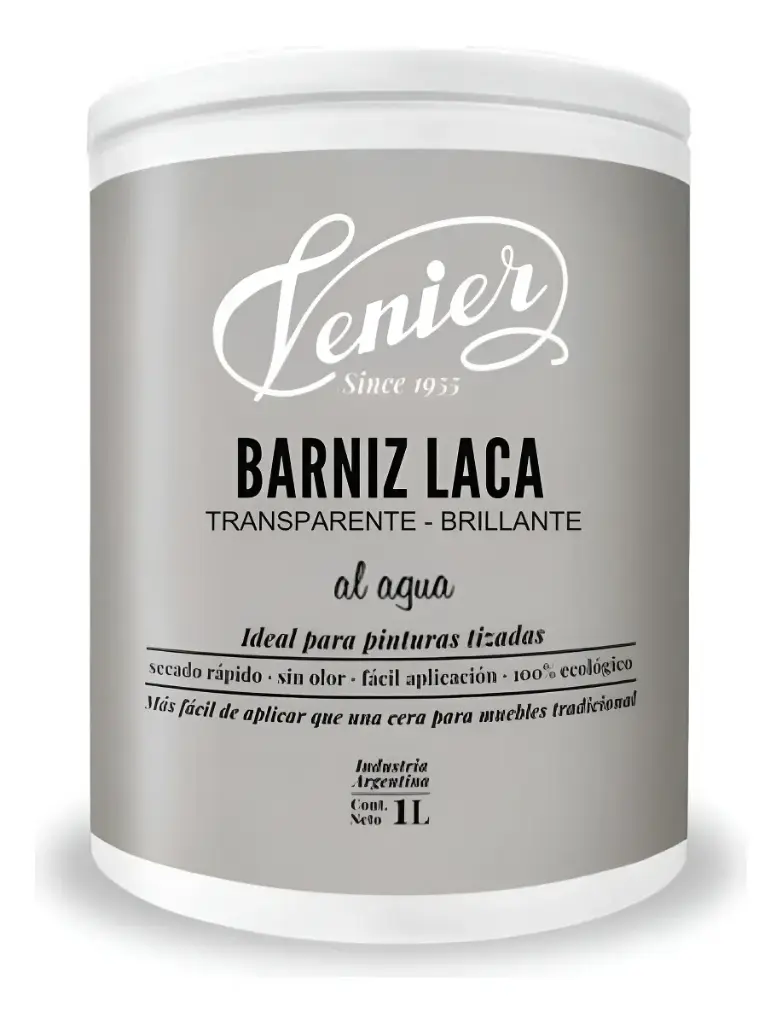 Laca Transp. Al Agua Brillante Venier