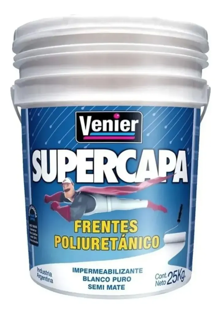 Supercapa Frentes Poliuretanico (Impermeabilizante Elastomerico) Venier