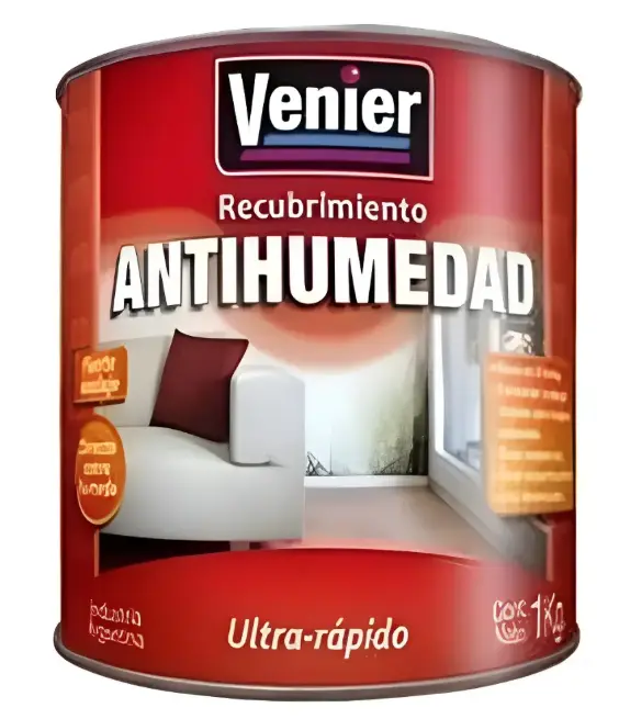 Antihumedad Acabado Rojo Venier