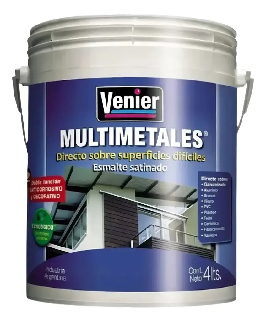 Multimetales Esmalte Satinado Al Agua Venier