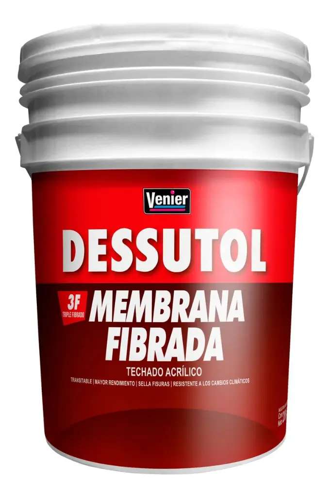 Impermeabilizante Fibrado Dessutol 3F Techado Venier