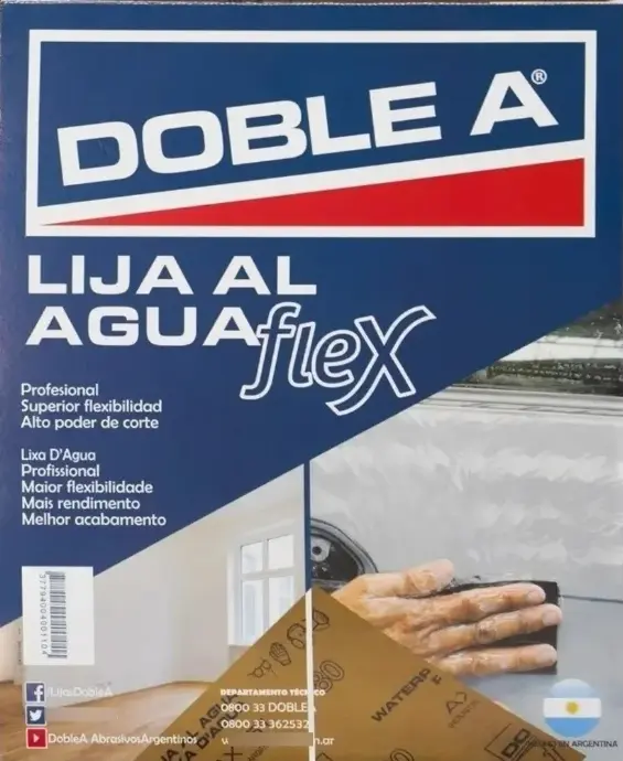 Lija Al Agua Doble A