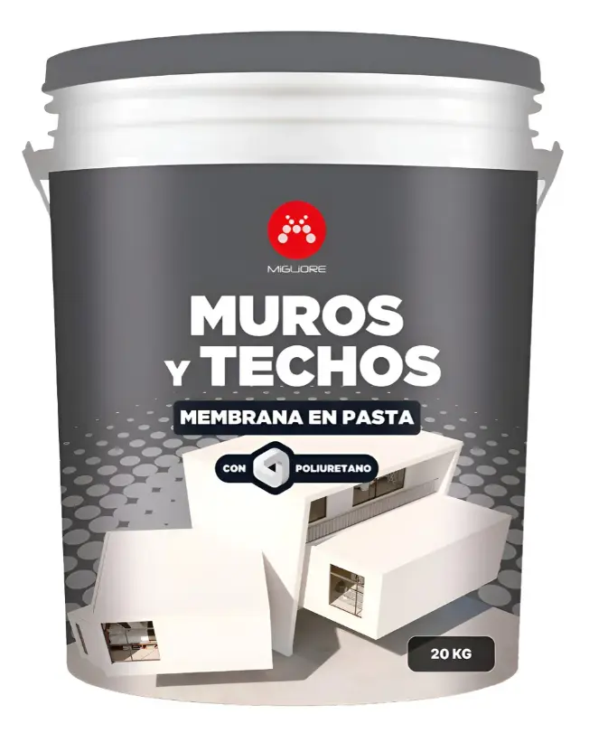 Membrana Poliuretanica Techos Y Muros Migliore