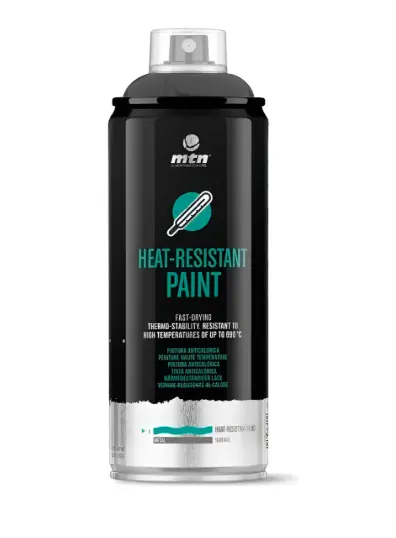 Aerosol Montana Linea PRO Alta Temperatura Negra 