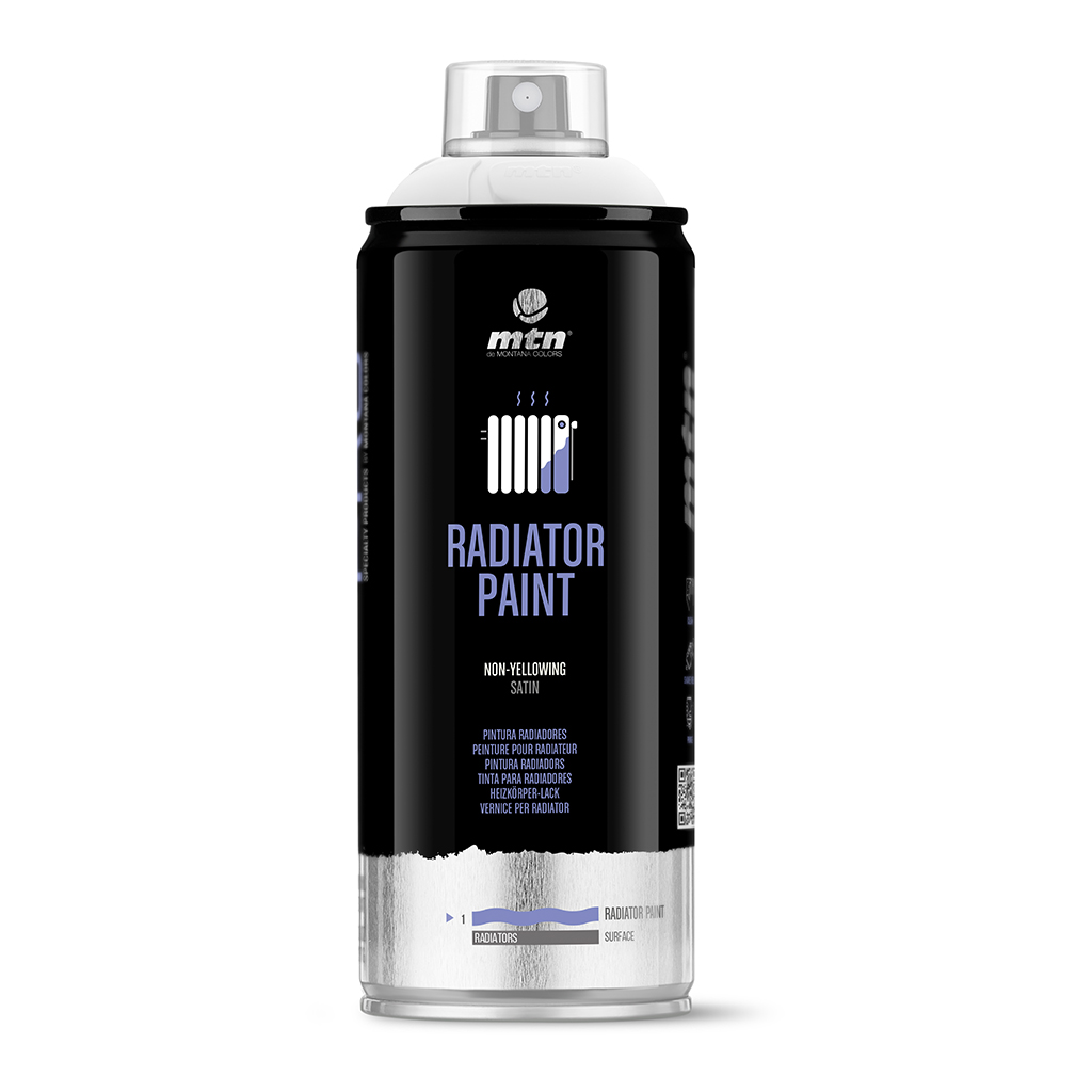 Aerosol Montana Linea PRO Pintura Radiadores Blanco 