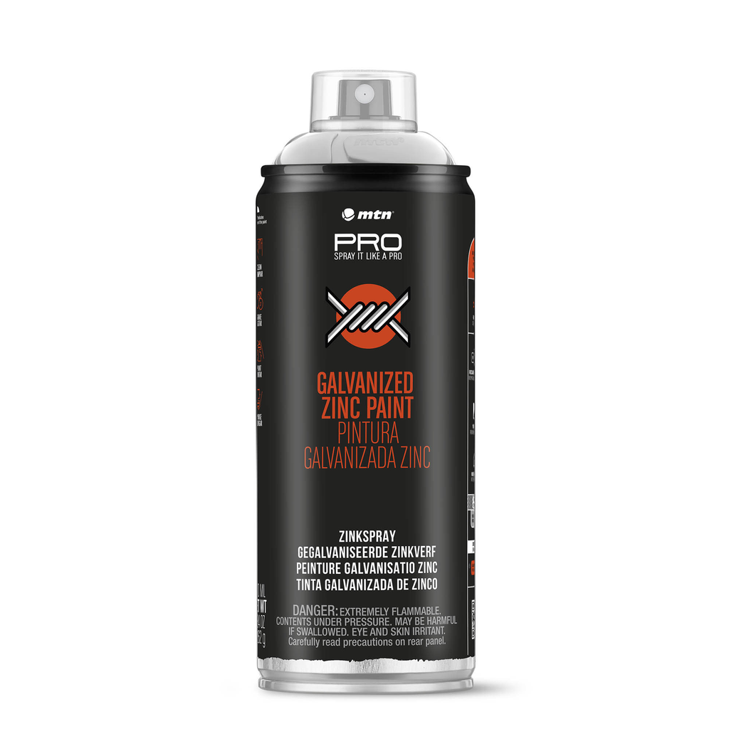 Aerosol Montana Linea PRO Plata Galvanizada (Zinc Brillante) 