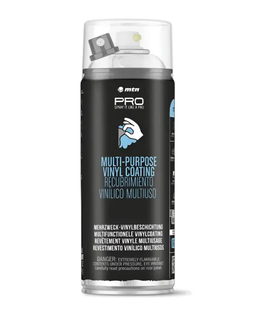 Aerosol Montana Linea PRO Vinilo Liquido Negro 