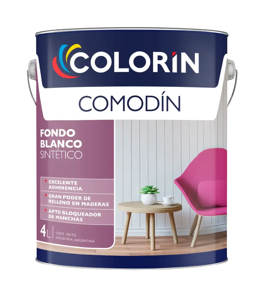 Comodin Fondo Sintetico Blanco Colorin