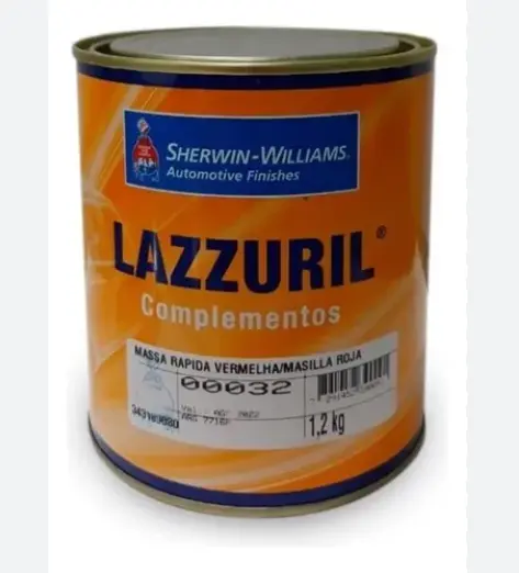 ZSWAF Masilla Rápida Roja 1 Kg