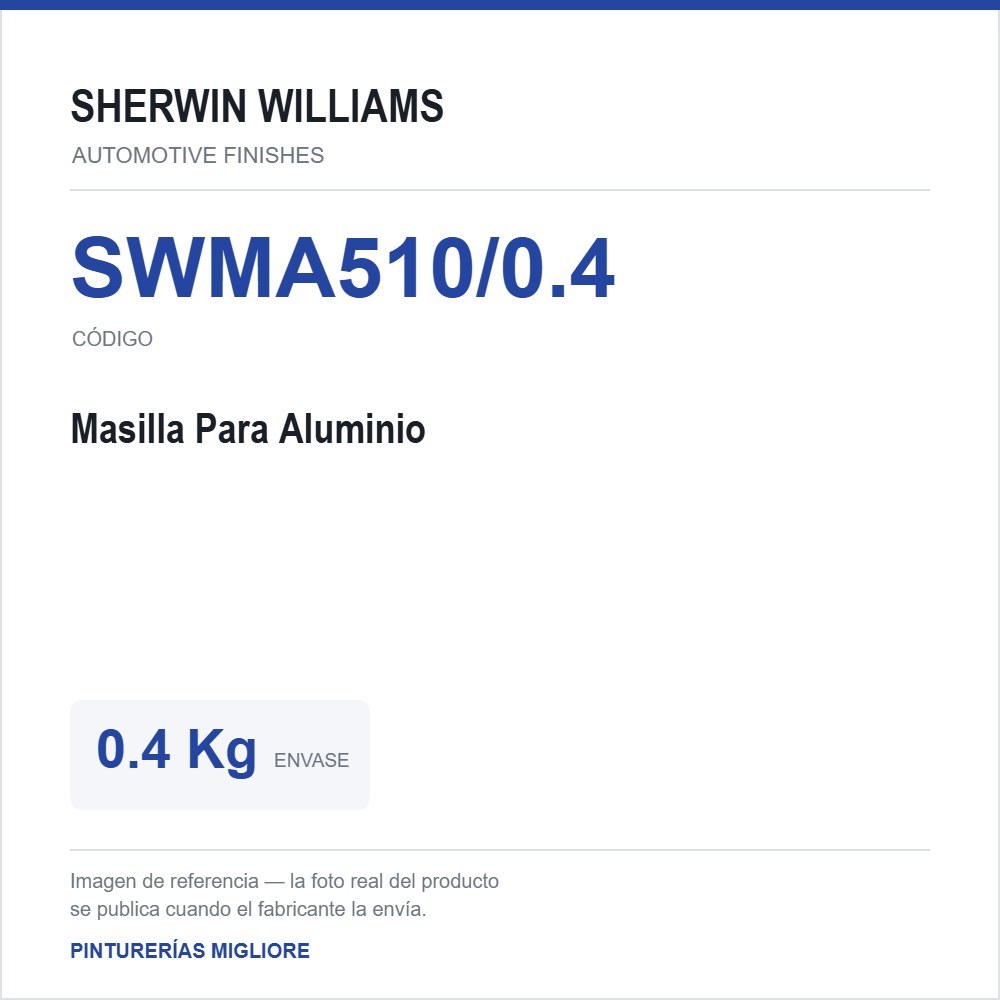 ZSWAF Masilla Para Aluminio 0.4 Kg