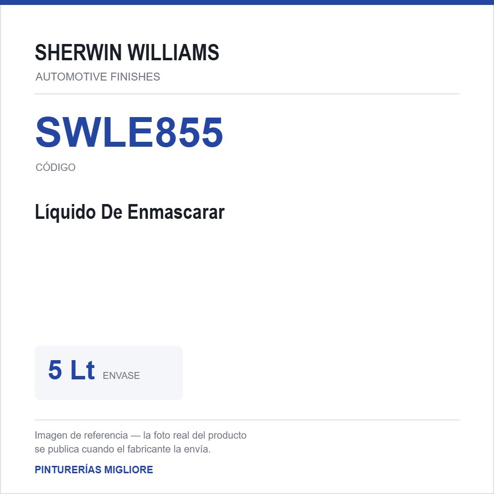 ZSWAF Líquido De Enmascarar 5 Lt