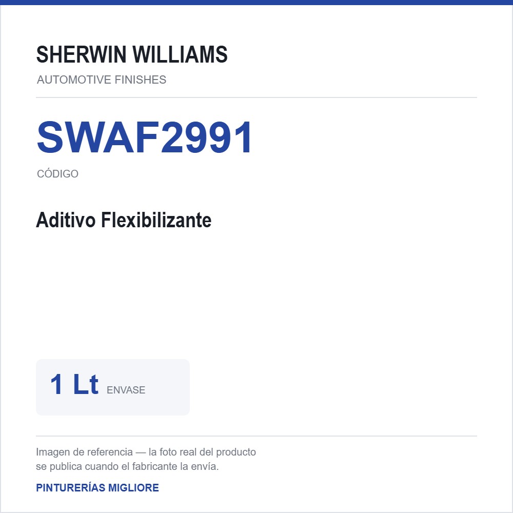 ZSWAF Aditivo Flexibilizante 1 Lt