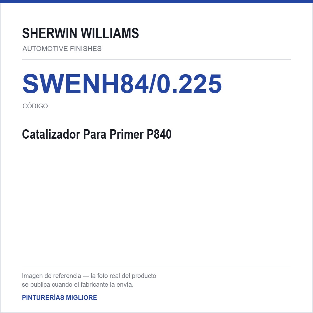 ZSWAF Catalizador Para Primer P840