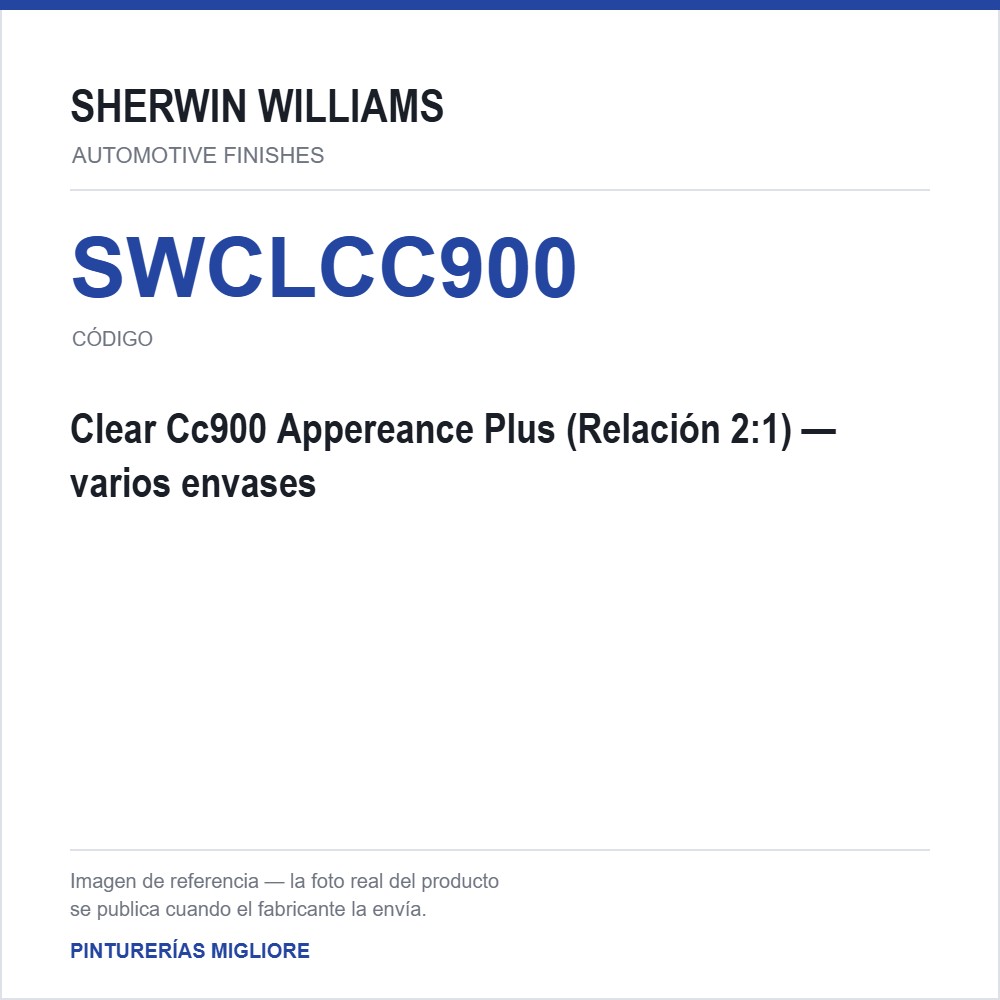 ZSWAF Clear Cc900 Appereance Plus (Relación 2:1)