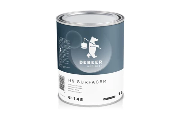 Debeer - 8-14510 Primer Hs Surfacer White 3 Lt