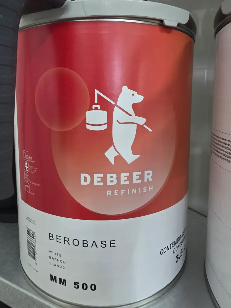 Debeer - 9500/3,5 Mm500 Berobase White 3,5 Galón