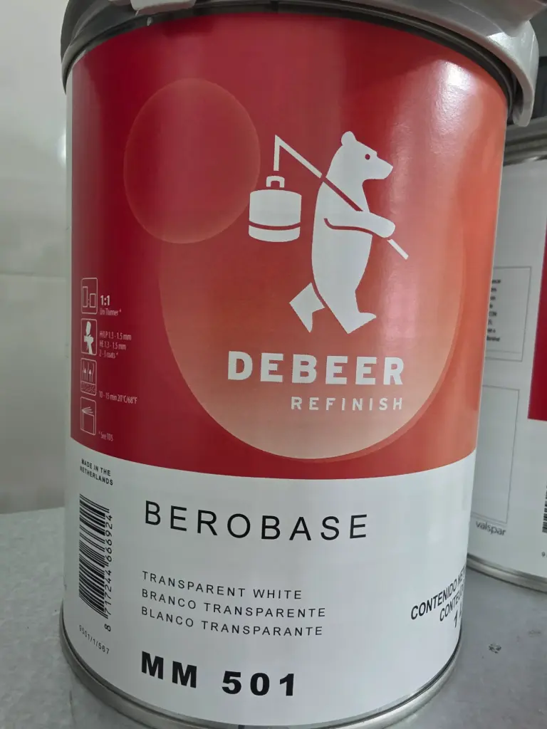 Debeer - 9501/1 Mm501 Berobase Trans.White 1 Lt