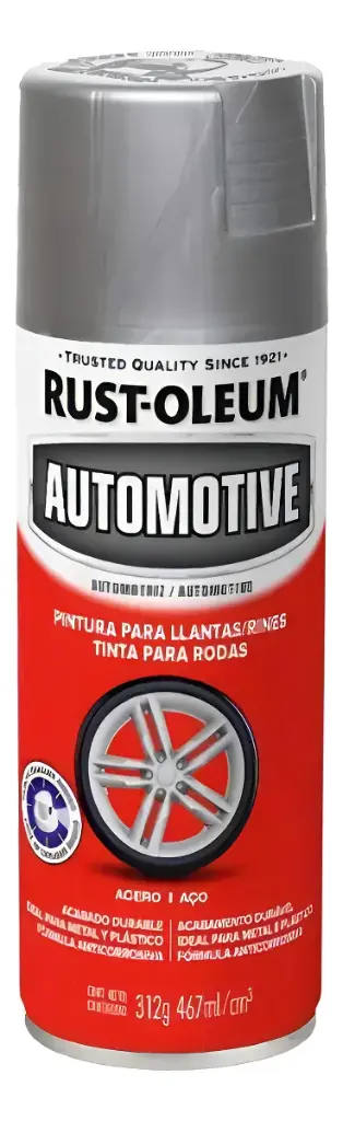 Aerosol Aut Llantas-Rines Acero 312G Rust Oleum