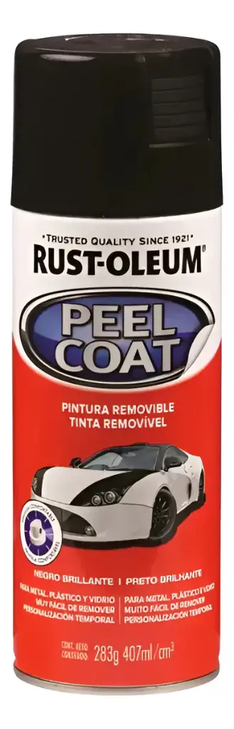 Aerosol Aut Peel Coat Negro Mate 312G Rust Oleum