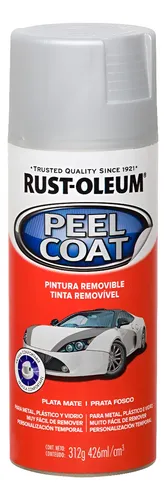 Aerosol Aut Peel Coat Plata Mate 312G Rust Oleum