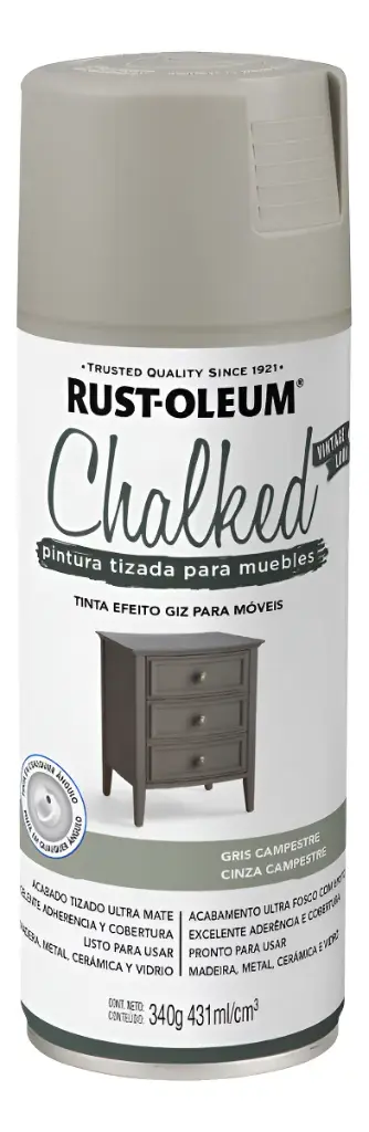Aerosol Chalked Gris Campestre 340G Rust Oleum