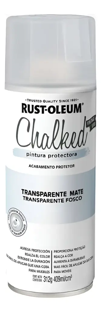 Aerosol Chalked Transparente Mate 340G Rust Oleum