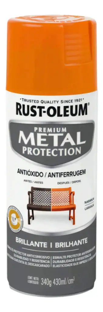 Aerosol MP Brillante Naranja 340G Rust Oleum
