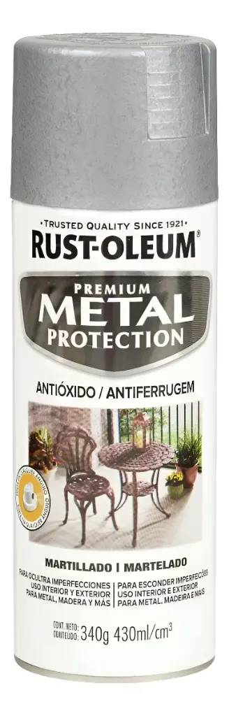 Aerosol MP Martillado Plata 340G Rust Oleum