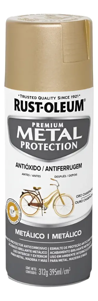 Aerosol MP Metálico Oro Champagne 312G Rust Oleum